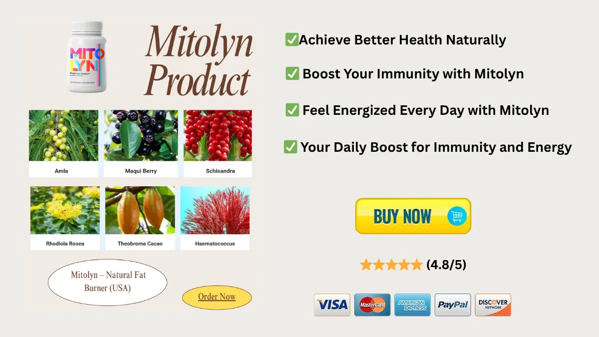 "7 Powerful Ways to Unlock Your Metabolism and Burn Fat Naturally with Mitolyn" 4 6 (1)